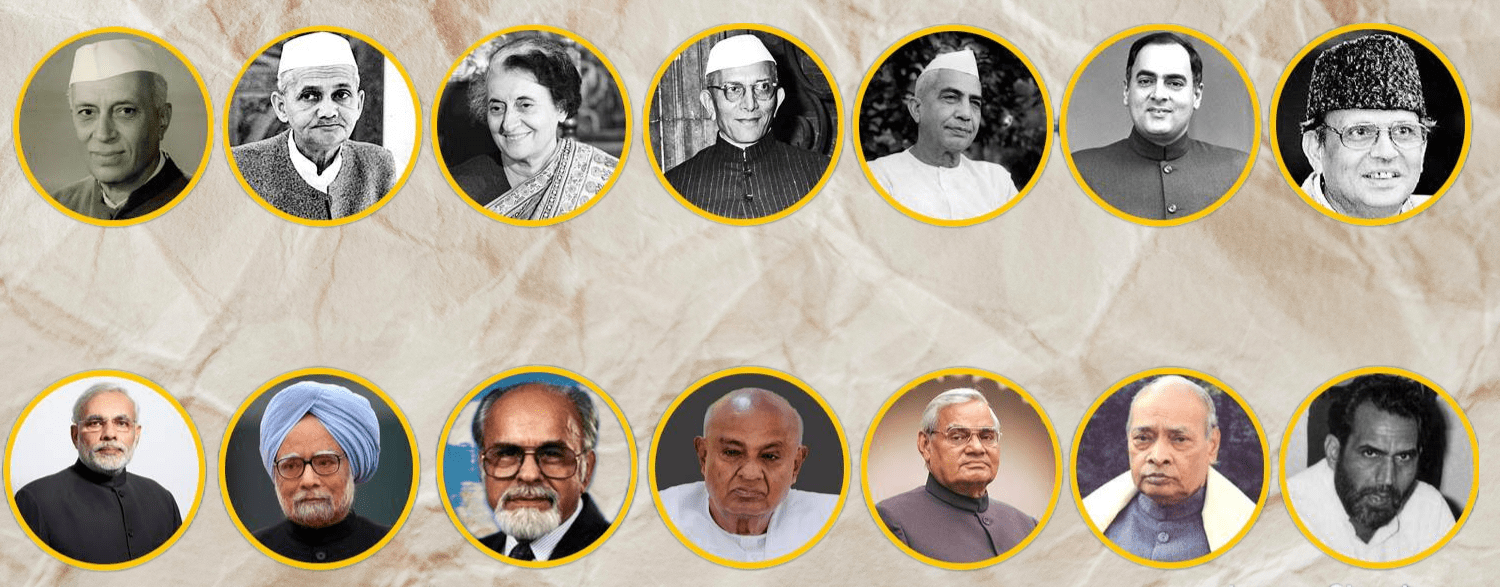 All the prime minister of india